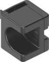 Rod guide for flat rod 14 x 3, Polyamide black