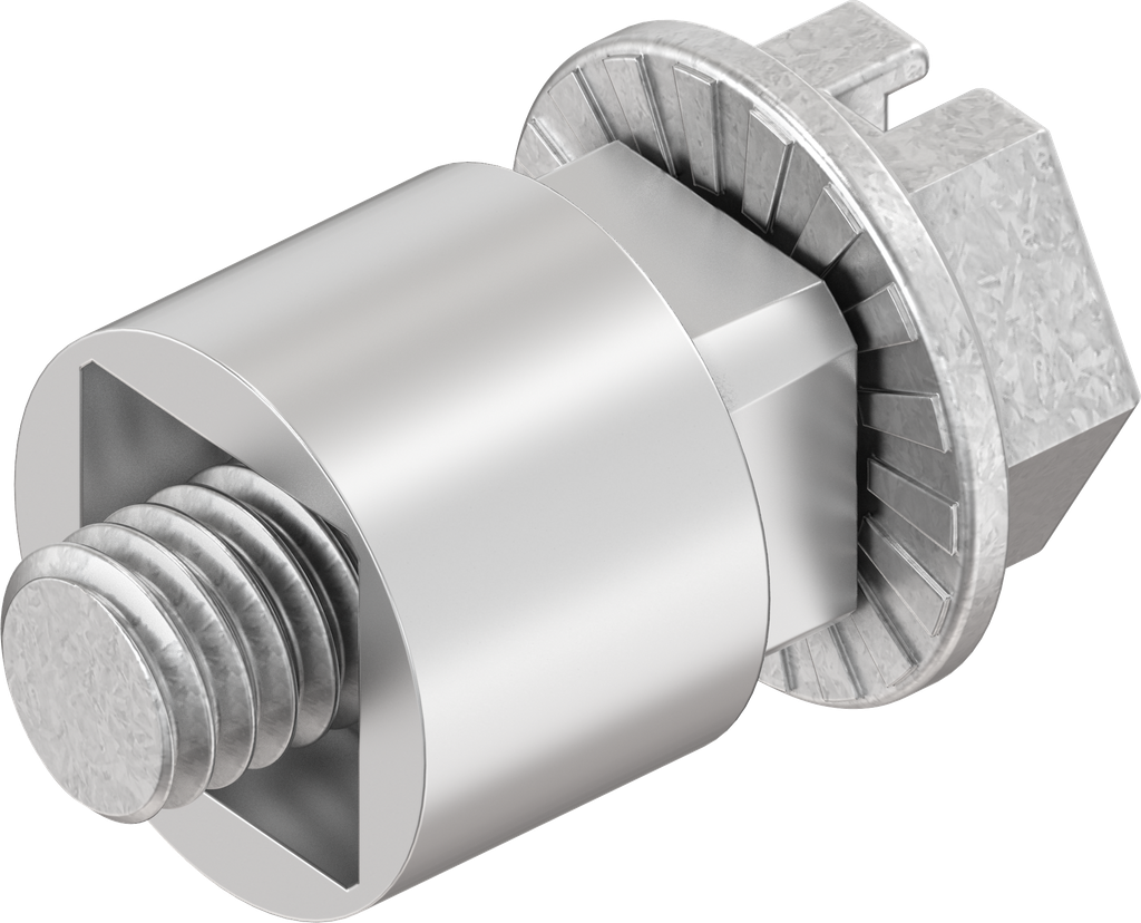 Adapter for cams, Stainless steel AISI 316L