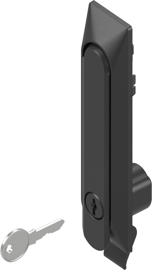 Schwenkgriff Eco 1150 Schließung EK 333, Polyamid und GD-Zn schwarz gepulvert