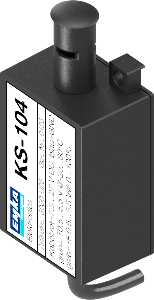 Klimasensor, Temperatur und Feuchtigkeit mit offenen Drahtenden; 