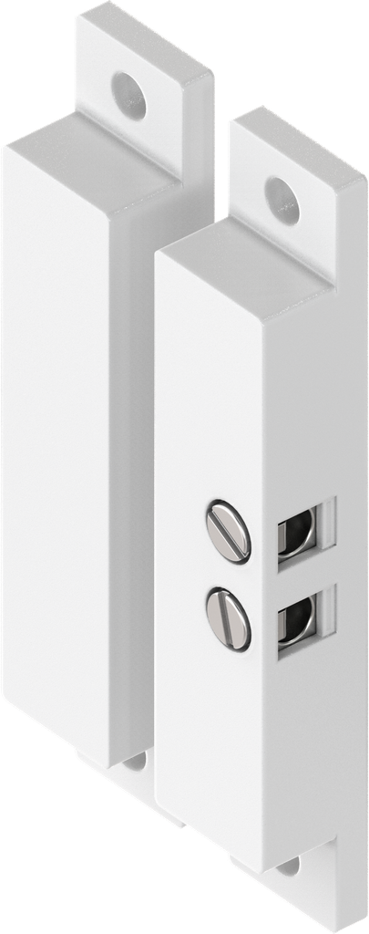 Door contact with screw connection; 