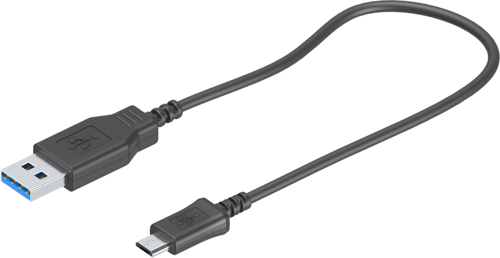 USB Adapterkabel Standard-A auf USB Micro-B; 