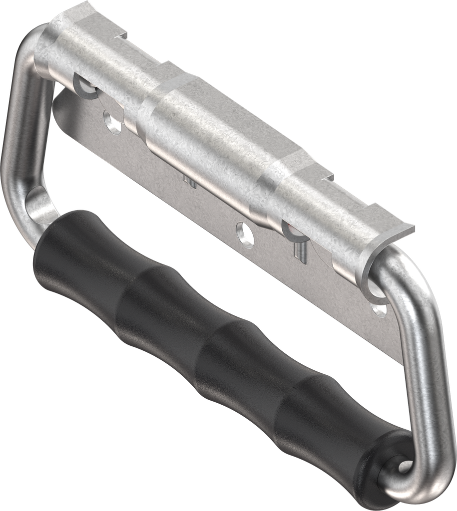 Klappgriff mit Torsionsfeder, Stahl verzinkt DS plus Top Coat