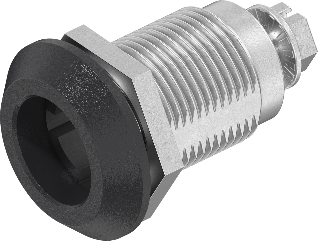 Vorreiber für Steckzylinder (System 3), GD-Zn schwarz gepulvert