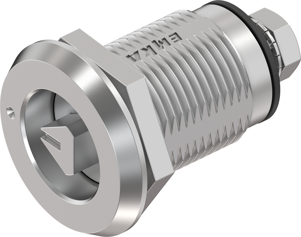 Dreh-Spann-Verschluss Dreikant 8 mit Markierung Ausführung rechts, Edelstahl AISI 316