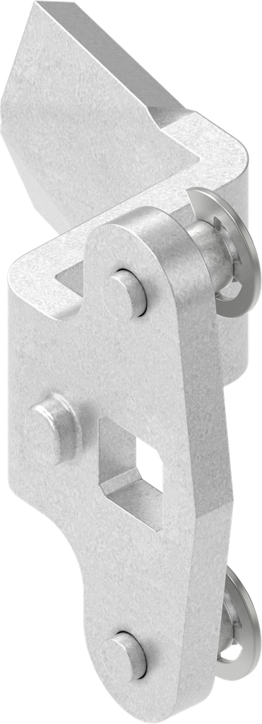 3-point cam, Steel zinc-plated