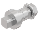 Insert square 8, Stainless steel AISI 303