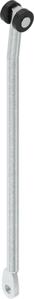 Round rod L = 217 mm, Steel zinc-plated
