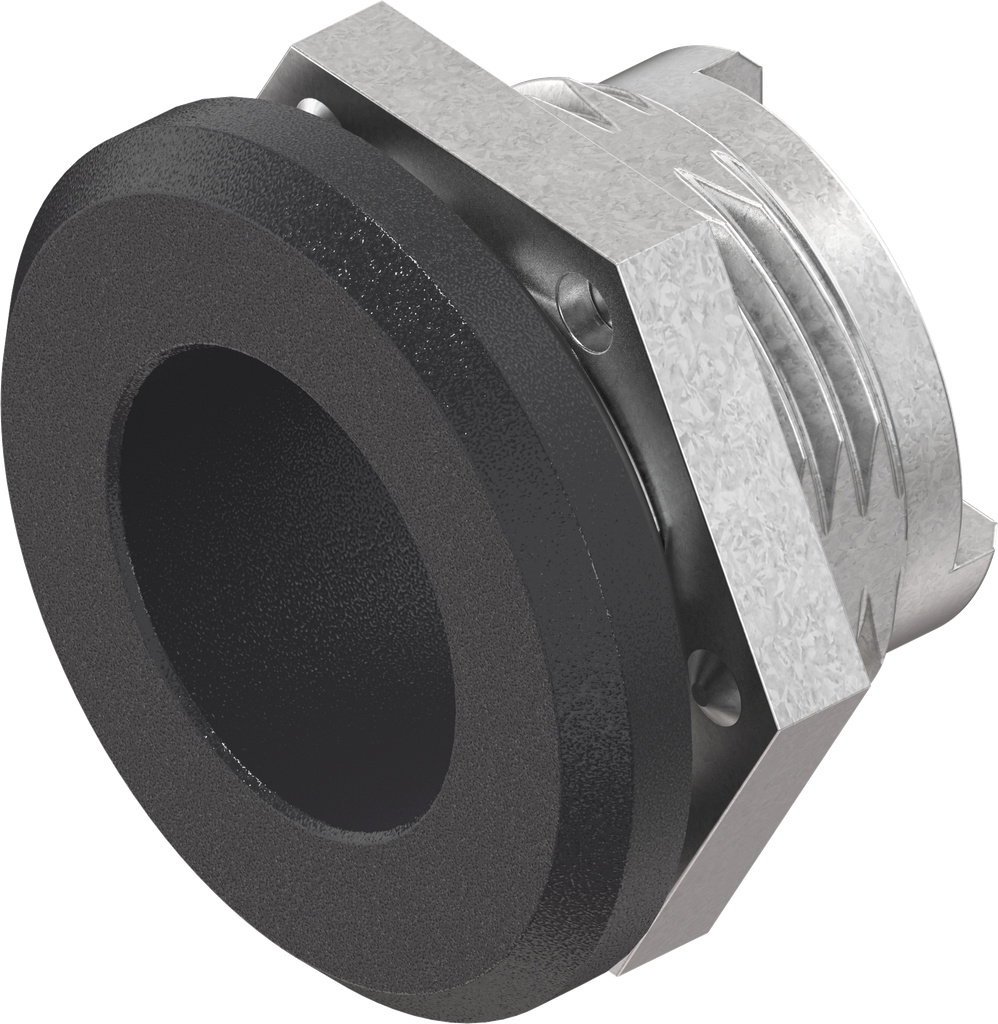 Housing foamed, Zinc die black powder-coated