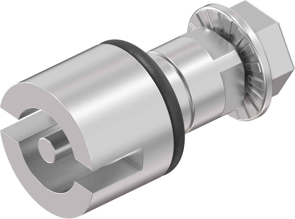 Insert double bit 3, Stainless steel AISI 316