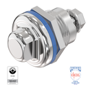 Compression latch SW 13 for hygienic areas food and medical, Stainless steel AISI 316L