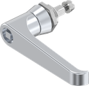 L-handle square 7, Zinc die chrome-plated