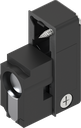 Locking set profile half cylinder with insert crown type, Polyamide GF black
