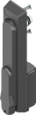 Swinghandle with insert square 7, Polyamide GF black