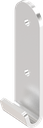 Hook, drilled, Stainless steel AISI 304 raw