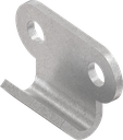 Hook, drilled, Steel zinc-plated DS plus top coat