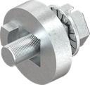 Spacer with screw, Zinc die raw