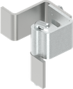 90° Concealed hinge, Steel zinc-plated and raw