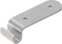 Hook, drilled, Steel zinc-plated DS plus top coat